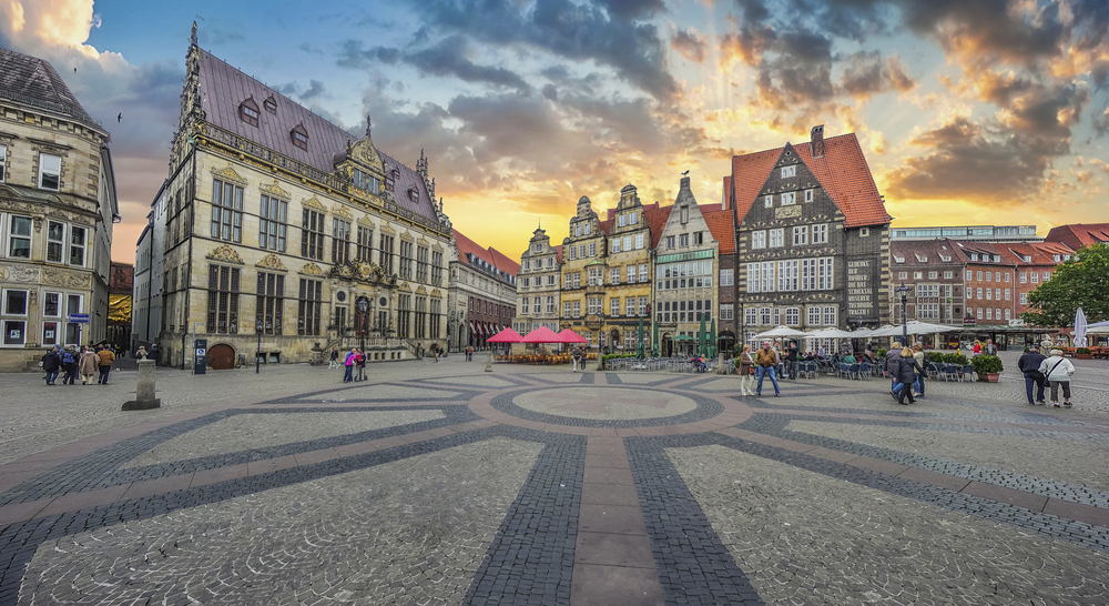 Historischer Marktplatz in Bremen