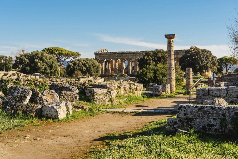 Paestum Ruinen der antiken Stadt