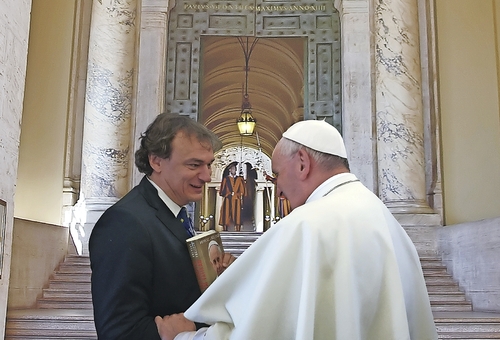 Andreas Englisch  Andreas Englisch in Rom