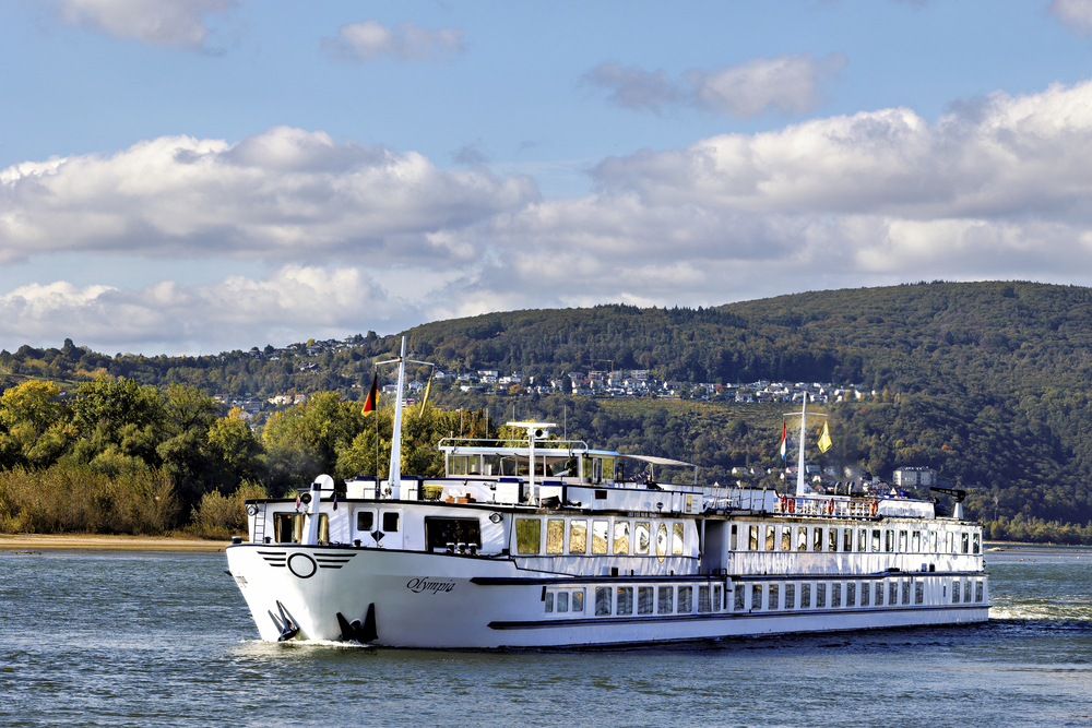 Außenansicht der MS Olympia