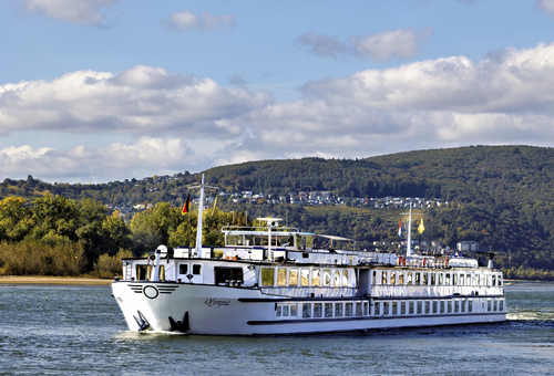 Außenansicht der MS Olympia