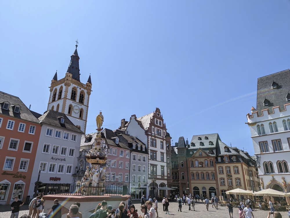Altstadt von Trier an der Mosel
