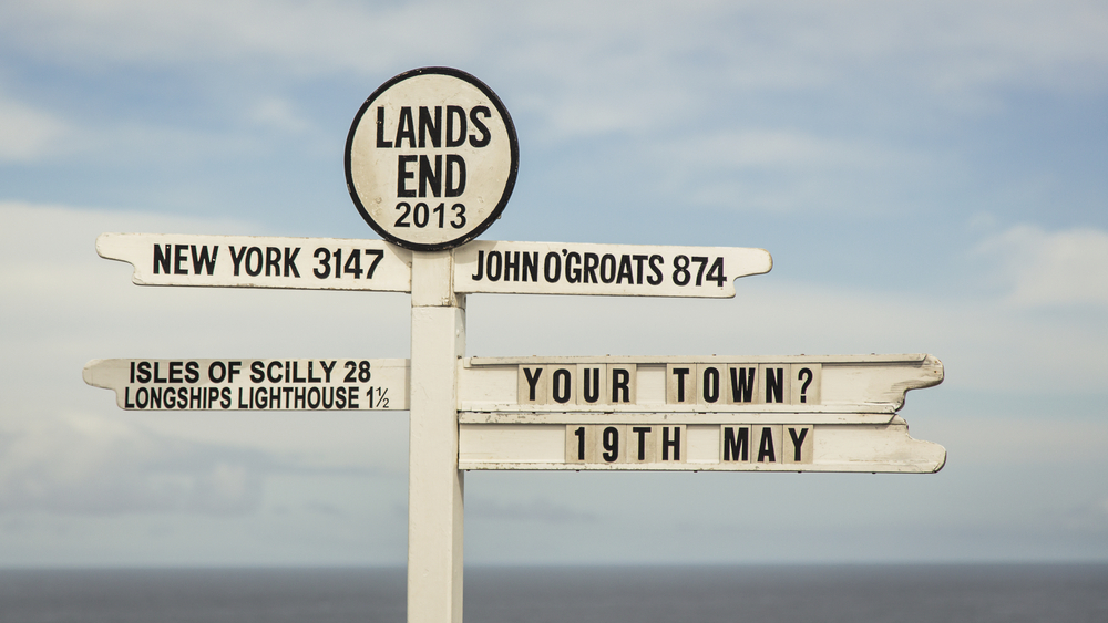 Land's Ende, Cornwall, Großbritannien