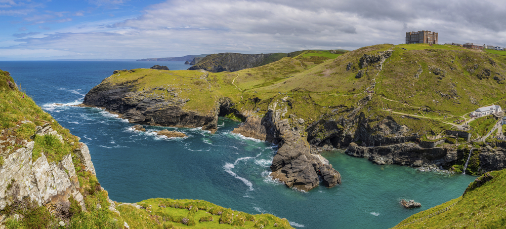 Küste bei Tintagel Castle