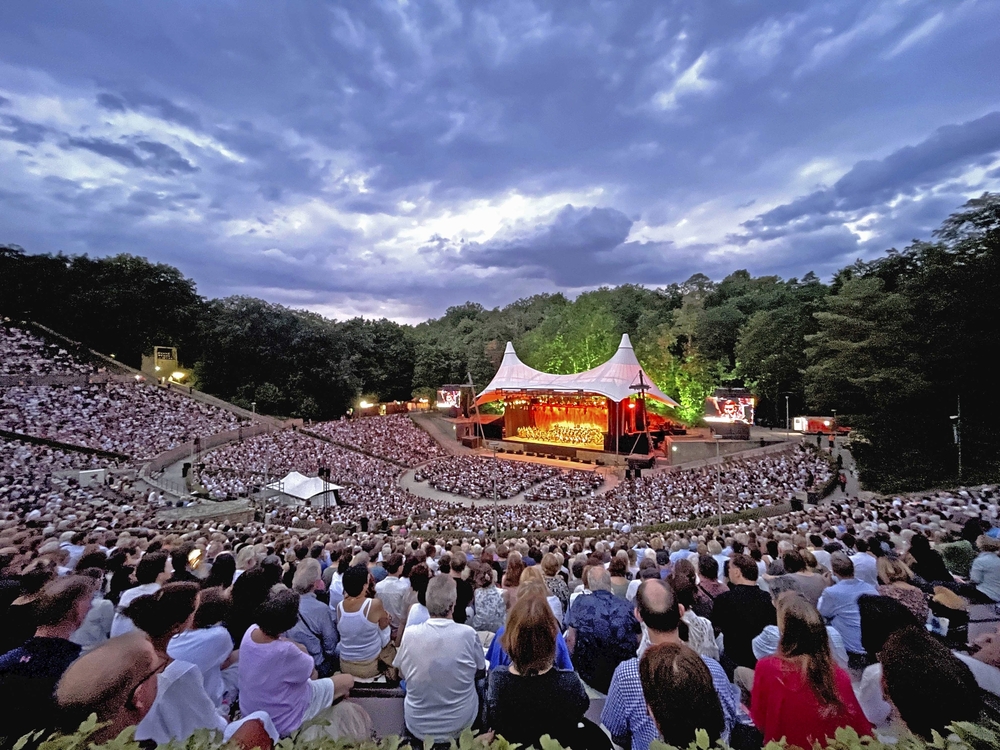 Publikum bei der Waldbühne Berlin
