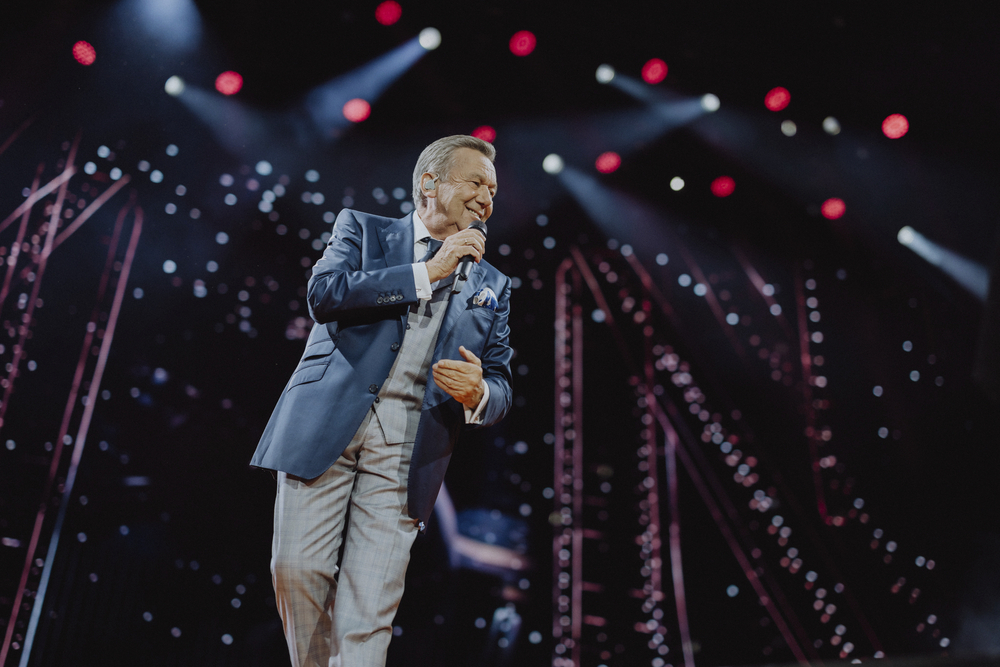 Roland Kaiser während einem Auftritt