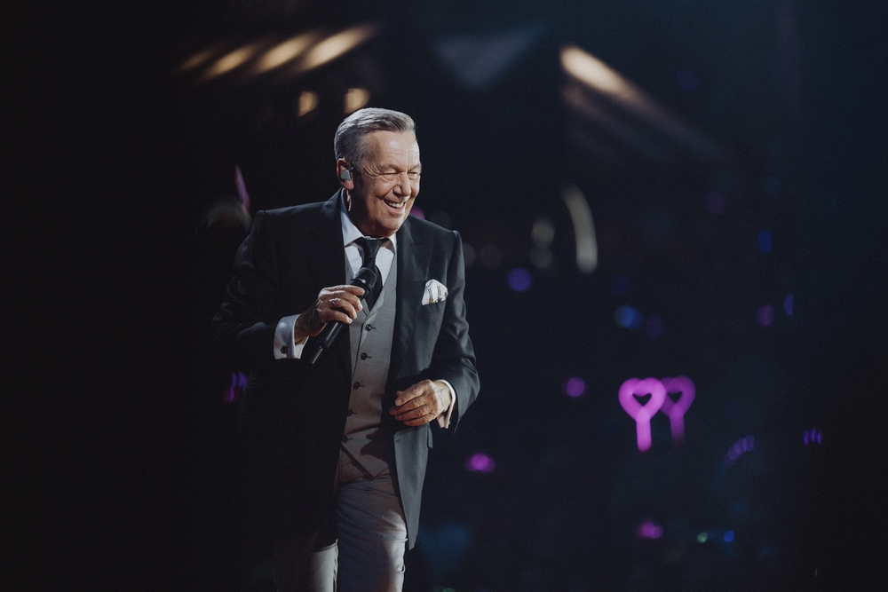 Roland Kaiser während einem Auftritt