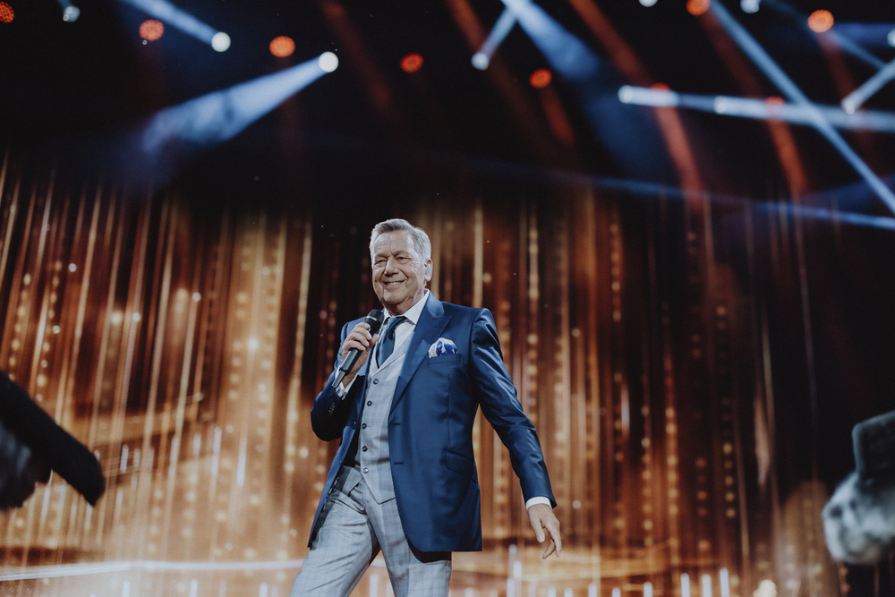 Roland Kaiser während einem Auftritt