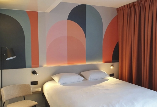 Doppelzimmer des B&B Hotel Hasselt