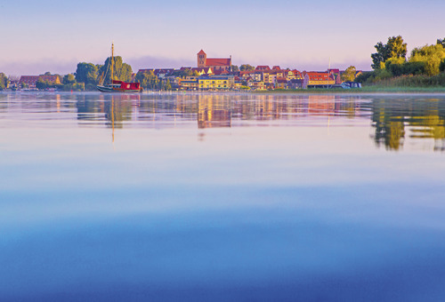 Blick auf Waren (Müritz)