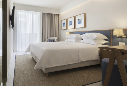 Standard Doppelzimmer im Bluesun Hotel Marina in Brela, Kroatien