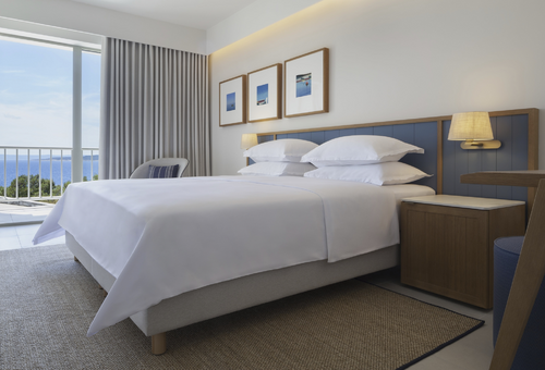 Standard Doppelzimmer im Bluesun Hotel Marina, Brela, Kroatien