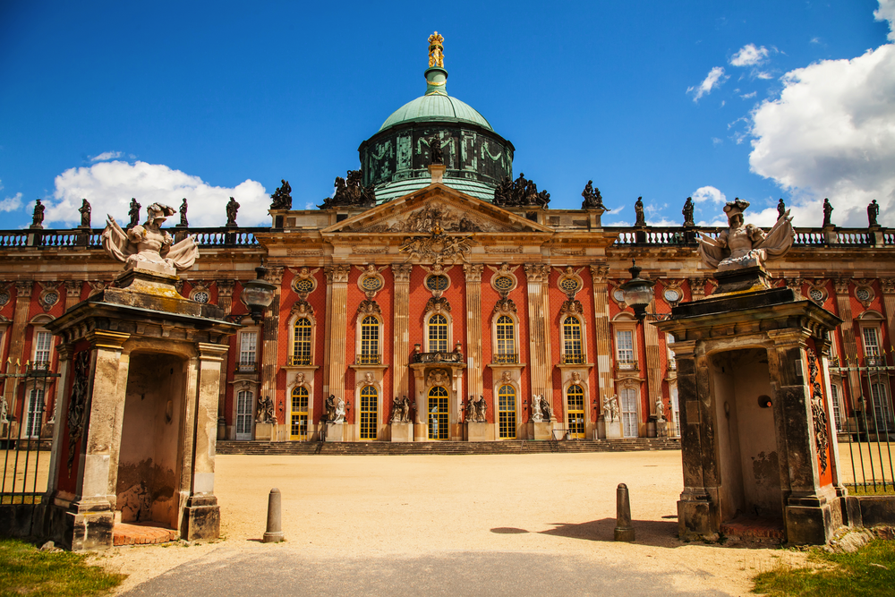 Schloss Sanssouci in Potsdam, Deutschland