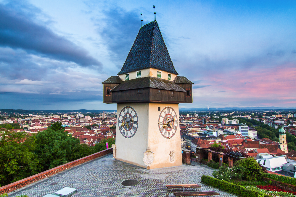 Uhrturm auf dem Grazer Schlossberg