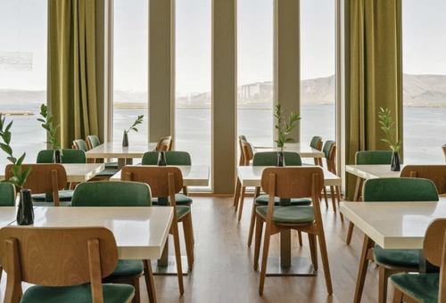 Frühstückssaal des Centerhotel Arnarhvoll