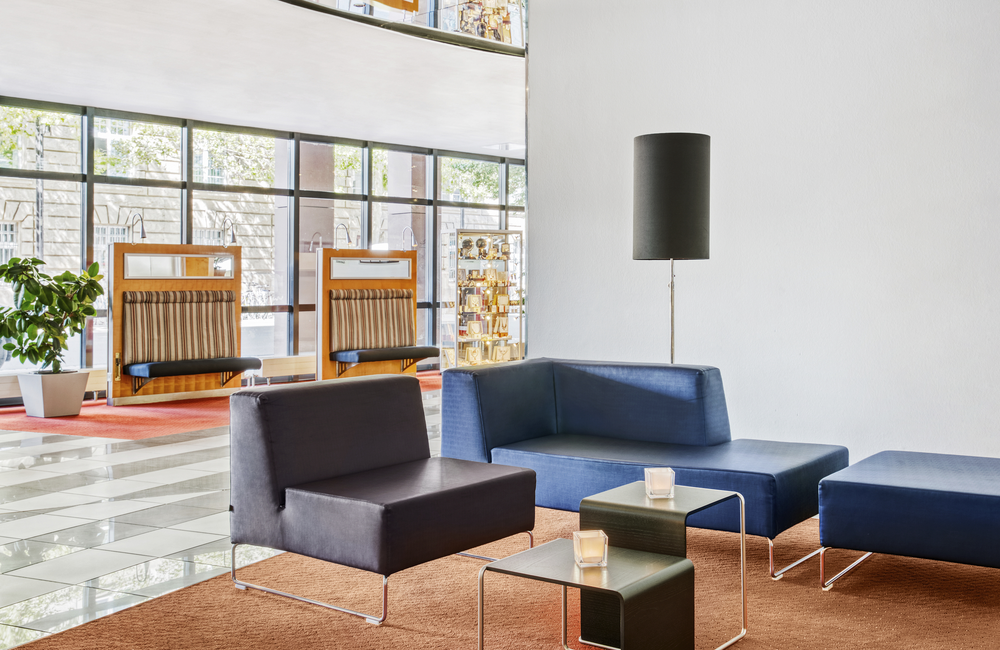 Lobby im Hotel Erfurt City Center by Leonardo Hotels