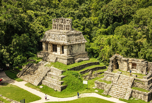 Palenque, eine Maya-Stätte