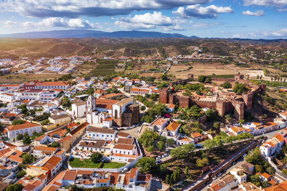 Stadtbild von Silves