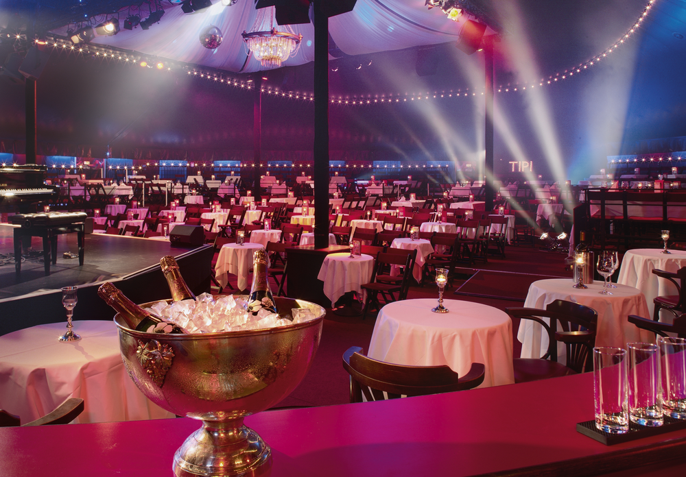 Saal beim Cabaret TIPI am Kanzleramt