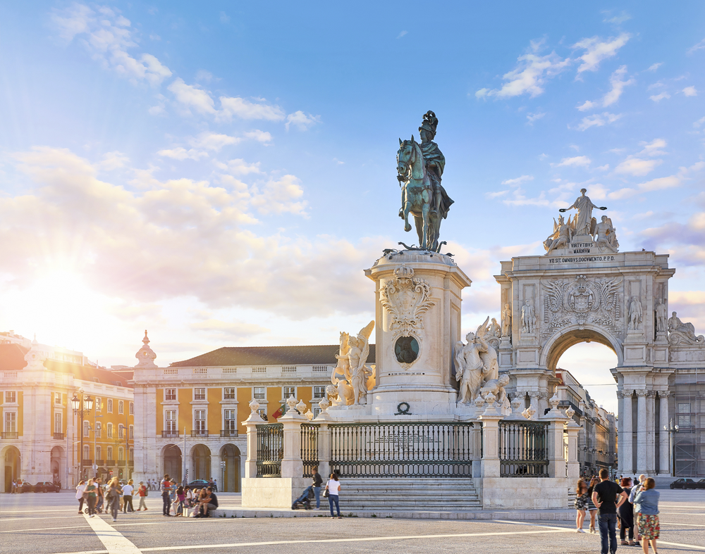Praca do Comercio (Handelsplatz), Lissabon