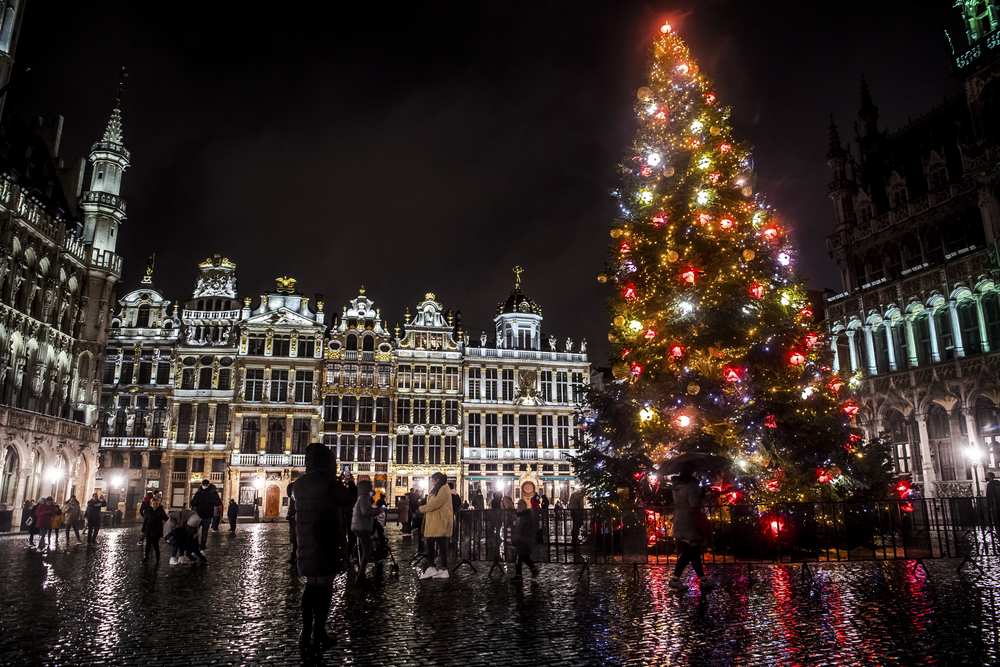 Weihnachtsmarkt in Brüssel