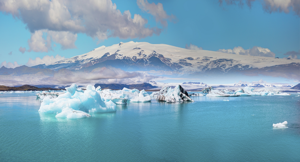 Die Gletscherlagune Jökulsarlon in Island