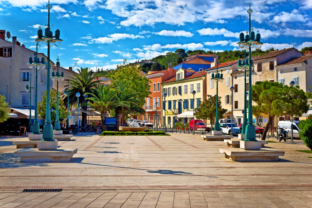Mali Lošinj auf der kroatischen Insel Lošinj in der nördlichen Adria