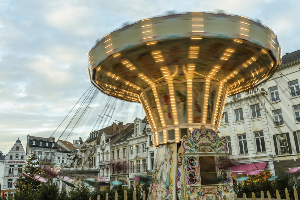 Weihnachtsmarkt in Brüssel